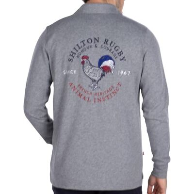 Shilton Polo héritage Rugby Homme 5XL / Gris - Publicité Shilton Polo héritage Rugby Homme 5XL / Gris - Publicité