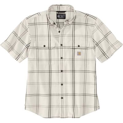 Carhartt Chemise à Carreaux à Manches Courtes et Coupe Ample pour Homme 106140, Marron, Taille M - Publicité Carhartt Chemise à Carreaux à Manches Courtes et Coupe Ample pour Homme 106140, Marron, Taille M - Publicité