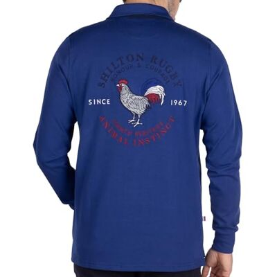 Shilton Polo héritage Rugby Homme 5XL / Blue - Publicité Shilton Polo héritage Rugby Homme 5XL / Blue - Publicité