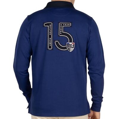 Shilton Polo Rugby Players XV Homme 4XL / Blue - Publicité Shilton Polo Rugby Players XV Homme 4XL / Blue - Publicité