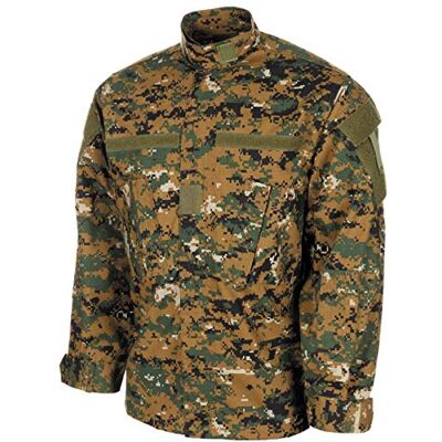 MFH Hommes ACU Veste de Terrain Ripstop Digital Woodland - Publicité MFH Hommes ACU Veste de Terrain Ripstop Digital Woodland - Publicité