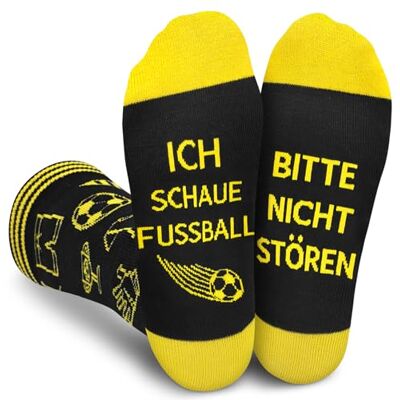 Gemtte Chaussettes cadeaux de football, veuillez ne pas déranger je regarde le football, cadeau pour hommes, grand-père, papa, garçons, amateurs de football, cadeaux de Noël - Publicité Gemtte Chaussettes cadeaux de football, veuillez ne pas déranger je regarde le football, cadeau pour hommes, grand-père, papa, garçons, amateurs de football, cadeaux de Noël - Publicité