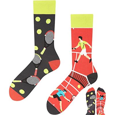 TODO Colours Chaussettes amusantes avec motif Multicolores, folles pour la joie de vivre, 47-50 - Publicité TODO Colours Chaussettes amusantes avec motif Multicolores, folles pour la joie de vivre, 47-50 - Publicité