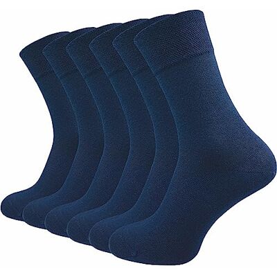 GAWILO Chaussettes confort homme & femme (6 paires) Coton peigné doux – sans couture – bord confort Résistantes & respirantes – idéales business & usage quotidien (Bleu, 35-38) - Publicité GAWILO Chaussettes confort homme & femme (6 paires) Coton peigné doux – sans couture – bord confort Résistantes & respirantes – idéales business & usage quotidien (Bleu, 35-38) - Publicité