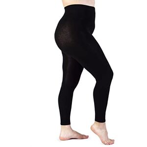 LEELA LAB Collant sans Pied pour Femme avec Cachemire et Lain, Grande Taille, 90 Deniers, Legging Femme Curvy Qualité Made in Italy (Black, 5) - Publicité LEELA LAB Collant sans Pied pour Femme avec Cachemire et Lain, Grande Taille, 90 Deniers, Legging Femme Curvy Qualité Made in Italy (Black, 5) - Publicité
