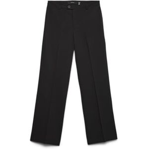 Vero Moda Femme Straight Vmtexas MW Pantalon Droit Noos, Noir, XL EU - Publicité Vero Moda Femme Straight Vmtexas MW Pantalon Droit Noos, Noir, XL EU - Publicité