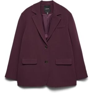 Vero Moda Vmmichell Ls Oversized Blazer, Vin, 40 Femmes - Publicité Vero Moda Vmmichell Ls Oversized Blazer, Vin, 40 Femmes - Publicité