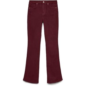 Vero Moda Vmflash Mr Flared Corduroy Pants Noos Jean évasé, Tawny Port, 29W / 32L Femmes - Publicité Vero Moda Vmflash Mr Flared Corduroy Pants Noos Jean évasé, Tawny Port, 29W / 32L Femmes - Publicité