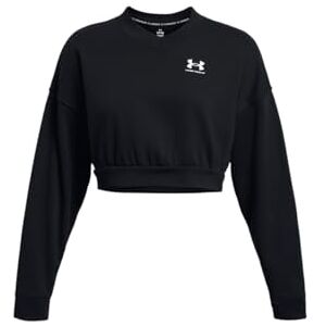 Under Armour Sweat-Shirt Court à col Rond surdimensionné Rival Terry pour Femme - Publicité Under Armour Sweat-Shirt Court à col Rond surdimensionné Rival Terry pour Femme - Publicité