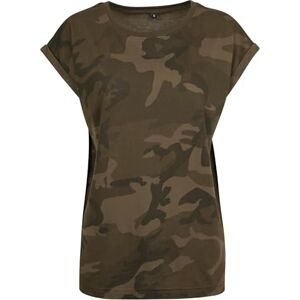 Build Your Brand Femmes Épaule Extended Camo Tee T-Shirt, Camouflage Olive, XXXXXL - Publicité Build Your Brand Femmes Épaule Extended Camo Tee T-Shirt, Camouflage Olive, XXXXXL - Publicité