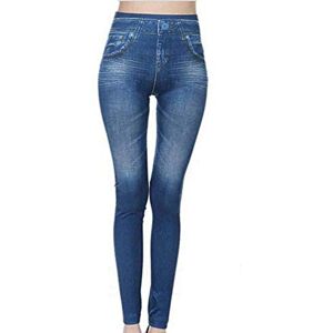 None Brand None Marque Thermique Polaire Denim Jeggings, Femmes Hiver Extensible Taille Haute Jeans Slim Bleu 5 6 ans - Publicité None Brand None Marque Thermique Polaire Denim Jeggings, Femmes Hiver Extensible Taille Haute Jeans Slim Bleu 5 6 ans - Publicité