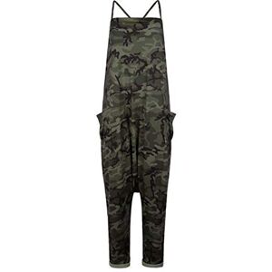 Jolisson Femme Combinaison Camouflage à Bretelles Salopette sans Manche Épaules Dénudées Jumpsuit avec Poches Larges Romper Cargo pour Printemps Été - Publicité Jolisson Femme Combinaison Camouflage à Bretelles Salopette sans Manche Épaules Dénudées Jumpsuit avec Poches Larges Romper Cargo pour Printemps Été - Publicité
