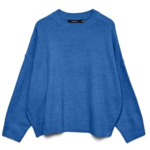 Vero Moda LS O-Neck Vmboom GA Noos-Pull à col Rond, Nebulas Blue, M Femme, Nebulas Blue, M - Publicité Vero Moda LS O-Neck Vmboom GA Noos-Pull à col Rond, Nebulas Blue, M Femme, Nebulas Blue, M - Publicité