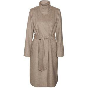 Vero Moda VMTWODOPE VERA LONG WOOL COAT GA NOOS, Manteau aux femmes, Silver Mink/Detail:MELANGE, XL - Publicité Vero Moda VMTWODOPE VERA LONG WOOL COAT GA NOOS, Manteau aux femmes, Silver Mink/Detail:MELANGE, XL - Publicité