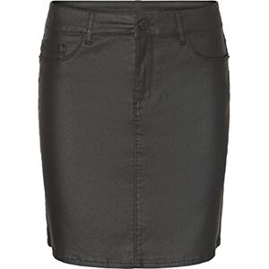 Vero Moda Vmseven Mr Short Coated Skirt Ptt Noos Jupe en polyuréthane, Schwarz, XL Petite Femme - Publicité Vero Moda Vmseven Mr Short Coated Skirt Ptt Noos Jupe en polyuréthane, Schwarz, XL Petite Femme - Publicité