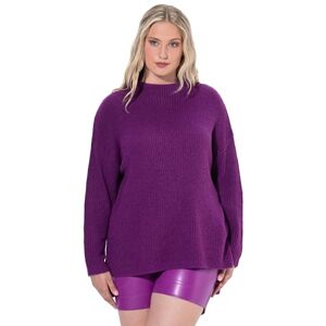 Ulla Popken Rollkragen Pullover Pull-Over, mûres, 58-60 Femme - Publicité Ulla Popken Rollkragen Pullover Pull-Over, mûres, 58-60 Femme - Publicité
