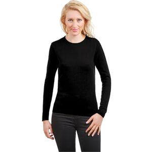 JL DE LA TOUR Pull Femme col Rond 100% Cachemire (as4, Alpha, s, Regular, Regular, Noir) - Publicité JL DE LA TOUR Pull Femme col Rond 100% Cachemire (as4, Alpha, s, Regular, Regular, Noir) - Publicité