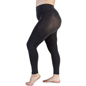 LEELA LAB Collant sans Pied pour Femme avec Cachemire et Lain, Grande Taille, 90 Deniers, Legging Femme Curvy Qualité Made in Italy (Dark Grey, 8) - Publicité LEELA LAB Collant sans Pied pour Femme avec Cachemire et Lain, Grande Taille, 90 Deniers, Legging Femme Curvy Qualité Made in Italy (Dark Grey, 8) - Publicité