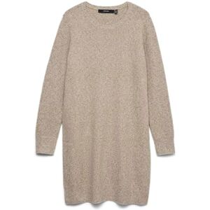 Vero Moda Femme Vmdoffy Ls O-Neck Dress GA Noos Robe, Encre Sépia/Détails : Mélange., M EU - Publicité Vero Moda Femme Vmdoffy Ls O-Neck Dress GA Noos Robe, Encre Sépia/Détails : Mélange., M EU - Publicité