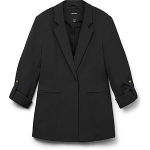 Vero Moda Vmgloria Noos Blazer Slim 3/4 pour Femme, Noir, 44 - Publicité Vero Moda Vmgloria Noos Blazer Slim 3/4 pour Femme, Noir, 44 - Publicité