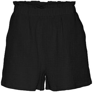 Vero Moda Short Femme Taille élastique Texture crêpe Paperbag, Couleurs:Noir, Taille:XS - Publicité Vero Moda Short Femme Taille élastique Texture crêpe Paperbag, Couleurs:Noir, Taille:XS - Publicité