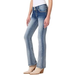 WallFlower Jean Instastretch Luscious Curvy Bootcut pour Femme, Camille, 5 Lang - Publicité WallFlower Jean Instastretch Luscious Curvy Bootcut pour Femme, Camille, 5 Lang - Publicité
