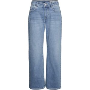 Vero Moda VMELLY Mr Wide Jeans Blue Noos, Denim Bleu Moyen/détail : vi3434, L x 32L - Publicité Vero Moda VMELLY Mr Wide Jeans Blue Noos, Denim Bleu Moyen/détail : vi3434, L x 32L - Publicité