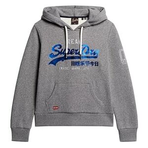 Superdry Vintage VL Athletic Hood Sweat-Shirt pour Femme, Dark Grey Fleck Marl, 38 - Publicité Superdry Vintage VL Athletic Hood Sweat-Shirt pour Femme, Dark Grey Fleck Marl, 38 - Publicité