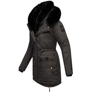 Navahoo Parka d'hiver chaude pour femme avec double capuche en fausse fourrure Sweety Deluxe XS-XXL, anthrazit, XS - Publicité Navahoo Parka d'hiver chaude pour femme avec double capuche en fausse fourrure Sweety Deluxe XS-XXL, anthrazit, XS - Publicité