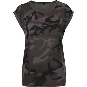 Build Your Brand Femmes Épaule Extended Camo Tee T-Shirt, Motif Camouflage Foncé, XXL - Publicité Build Your Brand Femmes Épaule Extended Camo Tee T-Shirt, Motif Camouflage Foncé, XXL - Publicité