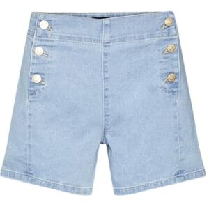 Vero Moda Short pour Femme, Bleu Jeans Clair, M - Publicité Vero Moda Short pour Femme, Bleu Jeans Clair, M - Publicité