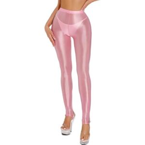 RuiChy Collants Brillants pour Femmes, Pantalon de Yoga Taille Haute Gainant avec Finition Brillante Effet huileux, Leggings Skinny sans Coutures pour la Salle de Sport Fitness soirées Disco - Publicité RuiChy Collants Brillants pour Femmes, Pantalon de Yoga Taille Haute Gainant avec Finition Brillante Effet huileux, Leggings Skinny sans Coutures pour la Salle de Sport Fitness soirées Disco - Publicité