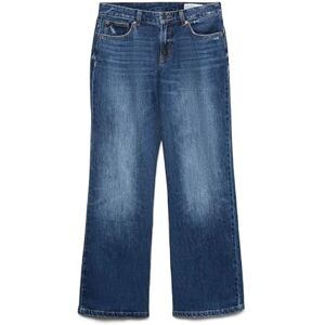 Vero Moda Femme Vmasta LR Jeans Bootcut Li3177 Noos, Bleu Foncé Denim, 29W / 32L EU - Publicité Vero Moda Femme Vmasta LR Jeans Bootcut Li3177 Noos, Bleu Foncé Denim, 29W / 32L EU - Publicité
