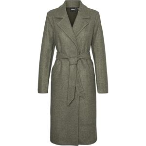 Vero Moda Vmfortuneaya Long Coat GA Noos Manteau, Kalamata-Détails : mélange, L Femmes - Publicité Vero Moda Vmfortuneaya Long Coat GA Noos Manteau, Kalamata-Détails : mélange, L Femmes - Publicité