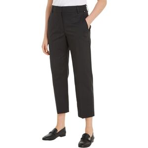 Tommy Hilfiger Pantalon Chino Femme Slim Fit, Noir (Black), 42 - Publicité Tommy Hilfiger Pantalon Chino Femme Slim Fit, Noir (Black), 42 - Publicité