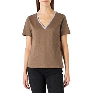 Kaporal T-Shirt Kaki Femme  S Marron - Publicité