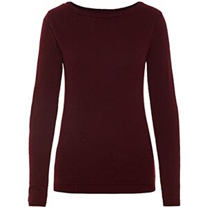 Vero Moda NOS Vmcare Structure Ls O-neck Blouse Noos, Pull Femme, Rouge (Port Royale Port Royale), 42 (Taille fabricant: Large) - Publicité Vero Moda NOS Vmcare Structure Ls O-neck Blouse Noos, Pull Femme, Rouge (Port Royale Port Royale), 42 (Taille fabricant: Large) - Publicité