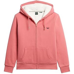 Superdry Sweatshirt Essential Borg Lined Ziphood Camping Pink 10 Femme, Camping Pink, 38 - Publicité Superdry Sweatshirt Essential Borg Lined Ziphood Camping Pink 10 Femme, Camping Pink, 38 - Publicité
