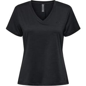 ONLY Play T-Shirt d'entraînement pour femmes - Melange Sportif à V-Neck - Publicité ONLY Play T-Shirt d'entraînement pour femmes - Melange Sportif à V-Neck - Publicité