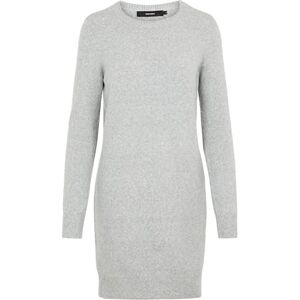 Vero Moda NOS Vmdoffy Ls O-neck Dress Noos, Robe Femme, Gris (Light Grey Melange Light Melange), 42 (Taille fabricant: Large) - Publicité Vero Moda NOS Vmdoffy Ls O-neck Dress Noos, Robe Femme, Gris (Light Grey Melange Light Melange), 42 (Taille fabricant: Large) - Publicité
