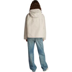 Tommy Hilfiger Parka Femme Cotton Nylon Short avec Capuche, Ivoire (Ivory Petal), 44 - Publicité Tommy Hilfiger Parka Femme Cotton Nylon Short avec Capuche, Ivoire (Ivory Petal), 44 - Publicité