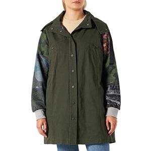 Desigual Chaq_Jorja, 4092 Kaki Parka, Vert, X-Small Femme - Publicité Desigual Chaq_Jorja, 4092 Kaki Parka, Vert, X-Small Femme - Publicité