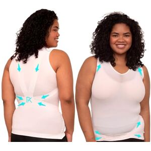 PERCKO T-Shirt Discret pour Femme Technologie Brevetée Soulage le Mal de Dos Sans Manches Col V Rose Poudré Taille H2 P4 - Publicité PERCKO T-Shirt Discret pour Femme Technologie Brevetée Soulage le Mal de Dos Sans Manches Col V Rose Poudré Taille H2 P4 - Publicité