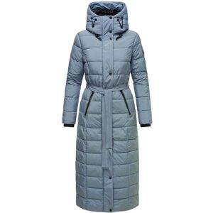 Navahoo Manteau d'hiver pour femmes, long manteau matelassé chaud avec capuche et ceinture à la taille Le modèle XIV Du XS au 3XL, Bleu orage, 3XL - Publicité Navahoo Manteau d'hiver pour femmes, long manteau matelassé chaud avec capuche et ceinture à la taille Le modèle XIV Du XS au 3XL, Bleu orage, 3XL - Publicité