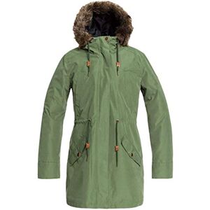 Roxy Amy 3in1-Veste Femme Veste 3 en 1 imperméable, Bronze Green, FR (Taille Fabricant : XL) - Publicité