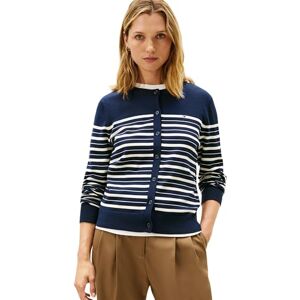 Tommy Hilfiger Cardigan CO Jersey Fine GG C-NK LS Cardi WW0WW42370 pour Femme, Bleu (Dark Night Navy/Calico Multi STP), M, Bleu (Dark Night Navy/Calico Multi STP), M - Publicité Tommy Hilfiger Cardigan CO Jersey Fine GG C-NK LS Cardi WW0WW42370 pour Femme, Bleu (Dark Night Navy/Calico Multi STP), M, Bleu (Dark Night Navy/Calico Multi STP), M - Publicité