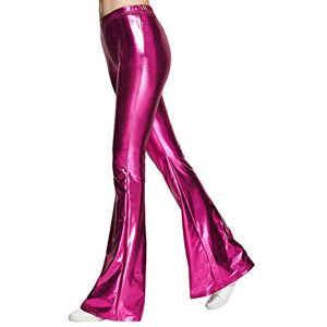 FYMNSI Pantalon évasé métallisé brillant pour femme Jambes larges Pantalon palazzo Taille haute Coupe bootcut Paillettes Pantalon long Legging moulant Couleur unie Aspect mouillé - Publicité FYMNSI Pantalon évasé métallisé brillant pour femme Jambes larges Pantalon palazzo Taille haute Coupe bootcut Paillettes Pantalon long Legging moulant Couleur unie Aspect mouillé - Publicité