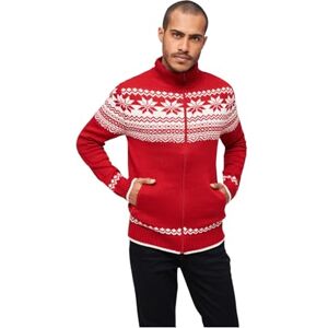 Brandit Norwegian Cardigan, color: red, size: 4XL - Publicité Brandit Norwegian Cardigan, color: red, size: 4XL - Publicité