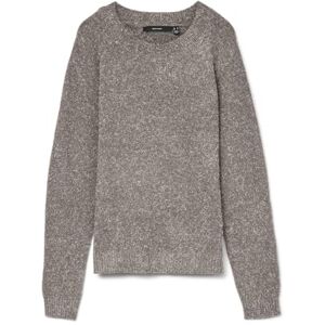 Vero Moda Vmdoffy Ls Blouse à col Rond GA Noos pour Femme, Jupe Moon., S - Publicité Vero Moda Vmdoffy Ls Blouse à col Rond GA Noos pour Femme, Jupe Moon., S - Publicité