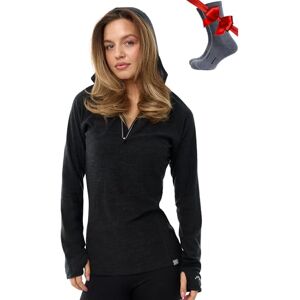Merino.tech Сapuche Pull Mérinos Femme Coupe Ajustée 100% Laine Merinos sous Vetement Femme et Сhaussettes (X-Large, 190 Charcoal Grey) - Publicité Merino.tech Сapuche Pull Mérinos Femme Coupe Ajustée 100% Laine Merinos sous Vetement Femme et Сhaussettes (X-Large, 190 Charcoal Grey) - Publicité